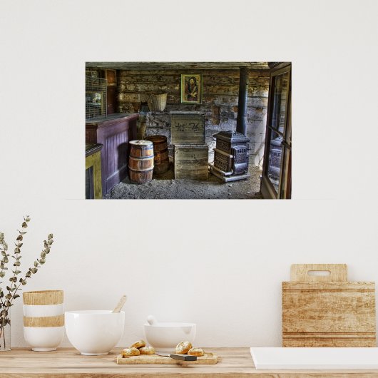 オールドウェスト中国のストア ポスター (キッチン)