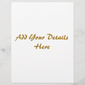 オールドウェールズ チラシ (裏面)