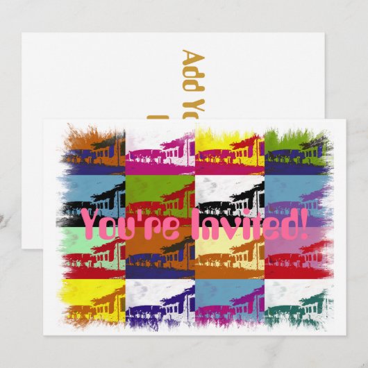 オールドウェールズ 招待状 (正面/裏面)