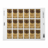 オールドウエスタンカウボーイカントリー結婚式住所 シール (フルシート)