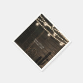 オールドウエスタンサロン&ラ素朴イツ結婚ズ スタンダードカクテルナプキン (角)