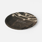 オールドウエスタンサロン&ラ素朴イツ結婚ズ ペーパープレート (アングル)