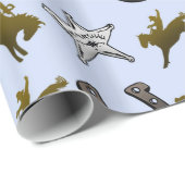 オールドウエストカウボーイロデオ ラッピングペーパー (ロールコーナー)