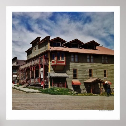 オールドウエストサルーンアンドホテル ポスター (正面)