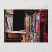 オールドウエストフォートワースストックヤードバー ポストカード (正面)