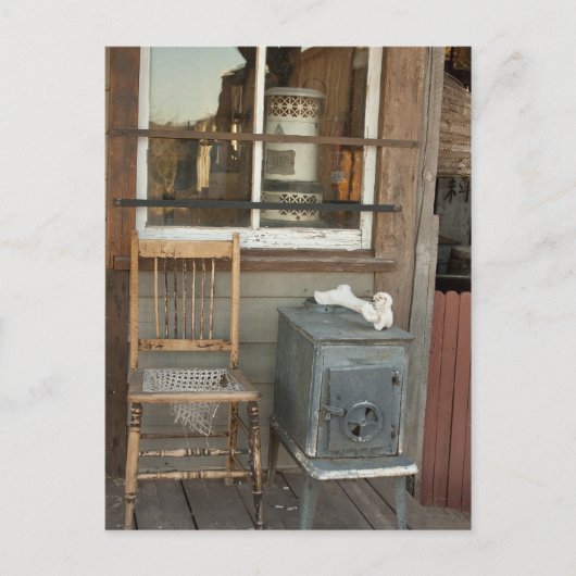 オールドウエストポーチポストカード ポストカード (正面)