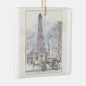 オールドウォーター塔セラミックオーナメント セラミックオーナメント (右)