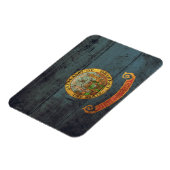 オールドウッドアイダホ国旗； マグネット (左側)