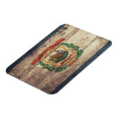 オールドウッドウェストバージニア州旗 マグネット (左側)