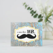 オールドウッドカントリー渦巻形のシックつる植物私は彼女のMr. ポストカード (スタンド正面)