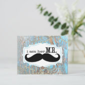 オールドウッドカントリー渦巻形のシックつる植物私は彼女のMr. ポストカード (スタンド正面)