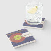 オールドウッドコロラド州旗 ストーンコースター (横)