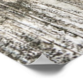 オールドウッドトップアコースティックギター ポスター (角)