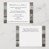 オールドウッドホテルアコモデーションエンクロージャカード エンクロージャーカード (正面/裏面)