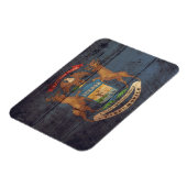 オールドウッドミシガン州旗 マグネット (左側)