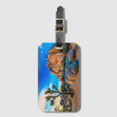 オールドウーマンロック-ジョシュアツリー国立公園 ラゲッジタグ (正面縦)