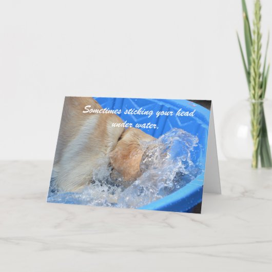 オールドエイジ誕生日 カード (正面)