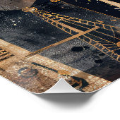 オールドエジプトファラオキングコート ポスター (コーナー)