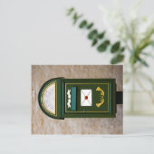 オールドエストニアのメールボックス，タリン，エストニア ポストカード (スタンド正面)