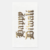 オールドエレガントイングリッシュレタリングハッピーディワリ (正面)