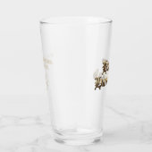 オールドエレガントイングリッシュレタリングハッピーハヌカー タンブラーグラス (右)