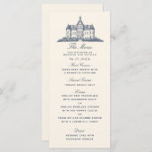 オールドエレガントシャトーマノー結婚ズ メニュー (正面/裏面)