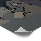 オールドオランダウィンドミル絵画ズ ポスター (角)