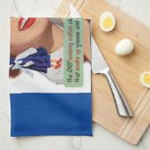 オールドオランダクレンザーレディ キッチンタオル (四つ折り)