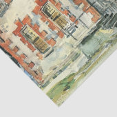 オールドオランダ建物インFishkill，ニューヨーク 薄葉紙 (詳細)