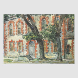 オールドオランダ建物インFishkill，ニューヨーク 薄葉紙