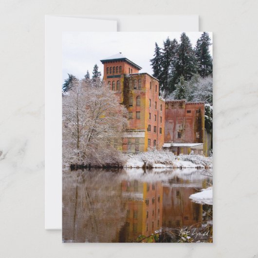 オールドオリンピアブリーハウグリーティングカード シーズンカード (正面)