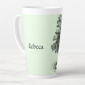 オールドオリーブツリーコーヒーマグ カフェラテマグ (左アングル)