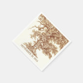 オールドオークツリー – ラブツリー紙ナプキン スタンダードカクテルナプキン (角)