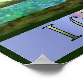 オールドオークプリント ポスター (角)