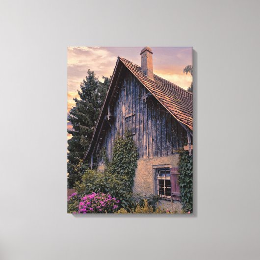 オールドオーストリアハウス キャンバスプリント (正面)