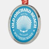 オールドオーチャードビーチ(シーシェル) メタルオーナメント (左)