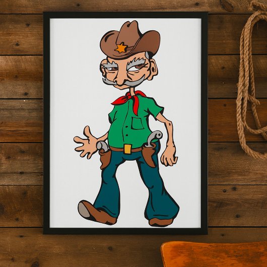 オールドカウボーイ ポスター