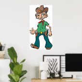 オールドカウボーイ ポスター (ホームオフィス)