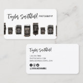 オールドカメラ写真用名刺 名刺 (正面/裏面)