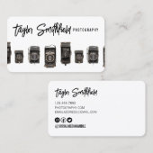 オールドカメラ写真用名刺 名刺 (正面/裏面)