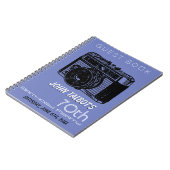 オールドカメラ70th birthday partyゲストブック2 ノートブック (左側)