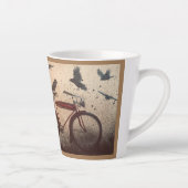 オールドカラス カフェラテマグ (右)