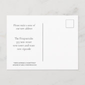 オールドカラフルハウスアート発表を行う ポストカード (裏面)