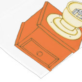 オールドカントリーファッションドコーヒーグラインダーテーブルランナー ロングテーブルランナー (コーナー)