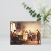 オールドカントリー絵画スクールファインアート ポストカード (スタンド正面)