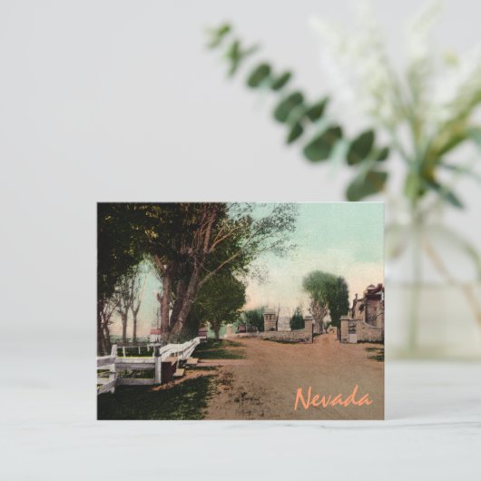 オールドカーソンシティロードヴィンテージはがき ポストカード (スタンド正面)