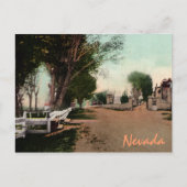 オールドカーソンシティロードヴィンテージはがき ポストカード (正面)