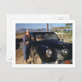 オールドカーヴィンテージ ポストカード (正面/裏面)