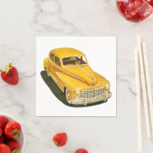 オールドカー紙ナプキンス スタンダードカクテルナプキン (インサイチュ)