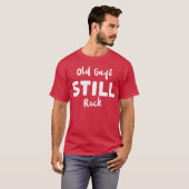 オールドガイズ・スティル・ロック・ギター Tシャツ (正面フル)